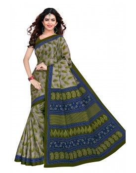 Tamaira Fashion Women's Pure Cotton Saree Without Blouse Piece 