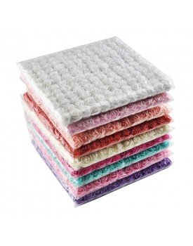 D'Lush designs Delush Design Artificial Foam Flowers Jewellery Decor Craft Flowers -(Pack of 72 pcs, Assorted Multi)