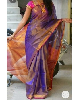 Uppada pattu tissue sarees