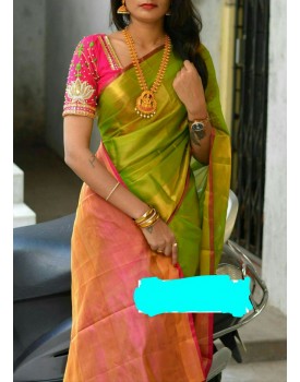 Uppada pattu tissue sarees