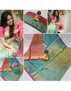 Uppada pattu tissue sarees