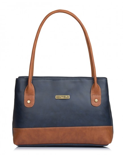 Fostelo Women's Zara Faux Leather Handbag (Medium)