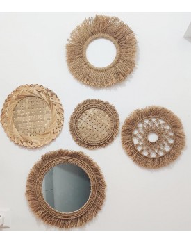 Eco-friendly and Elegant Jute wall decoration set