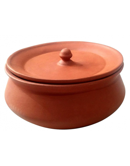 Natural Reusable Clay Handi 500 gram, For Kitchen Utensils