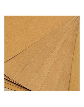 Lakeer 300 GSM A4 Kraft/Craft Paper Craft Liner Sheet for DIY Craft (Brown Color) - Pack of 10