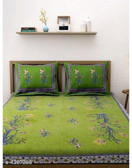 Cotton double bedsheets