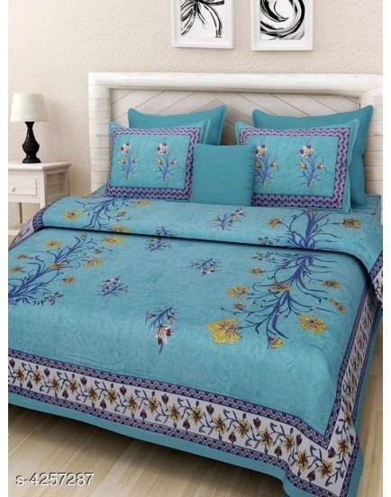 Cotton double bedsheets