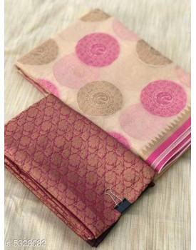Cotton silk sarees