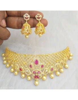 Twinkling fancy jewellery set