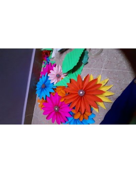 Paper Flower set of 5 Pieces 