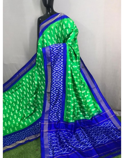 Pure ikkat silk saree