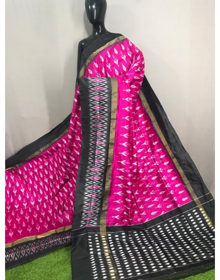 Pure ikkat silk saree