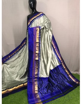 Pure ikkat silk saree