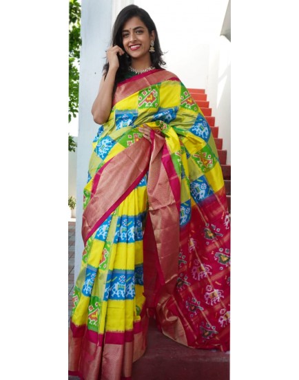 IKKAT SILK  SAREES