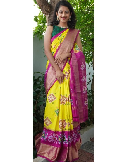 IKKAT SILK  SAREES