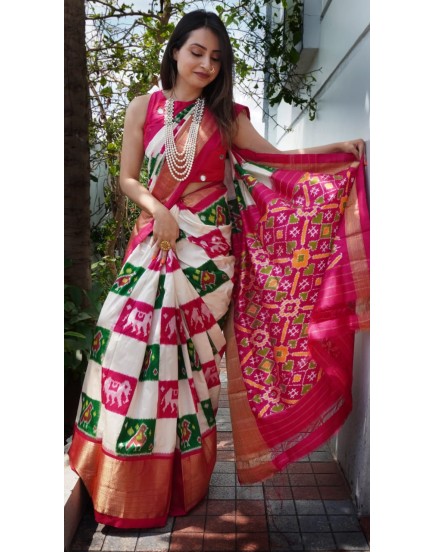 IKKAT SILK  SAREES