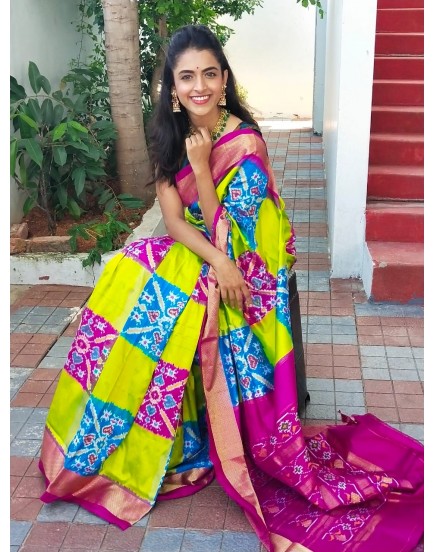 IKKAT SILK  SAREES