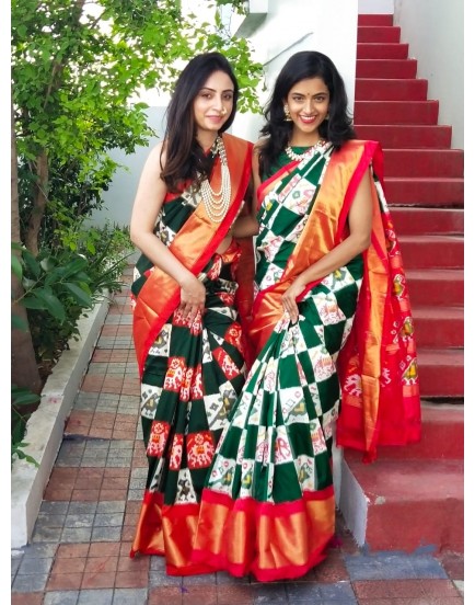 IKKAT SILK  SAREES