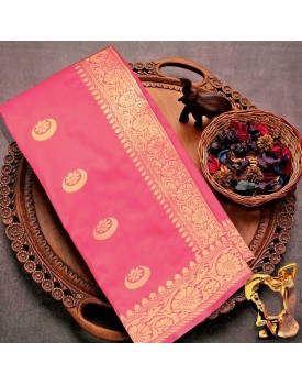 Banarasi silk rich zari weaving two-tone saree with full saree  zari  work