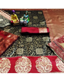 Banarasi Silk with Jacquard