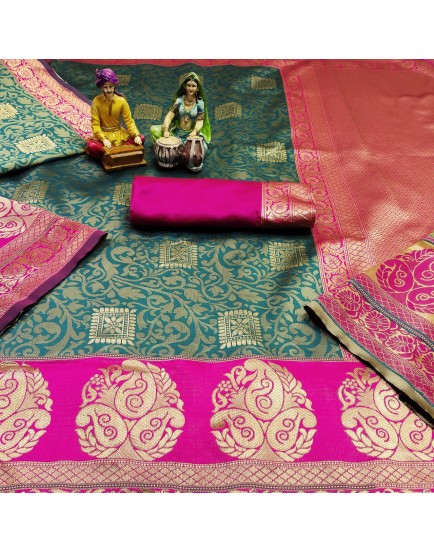 Banarasi Silk with Jacquard